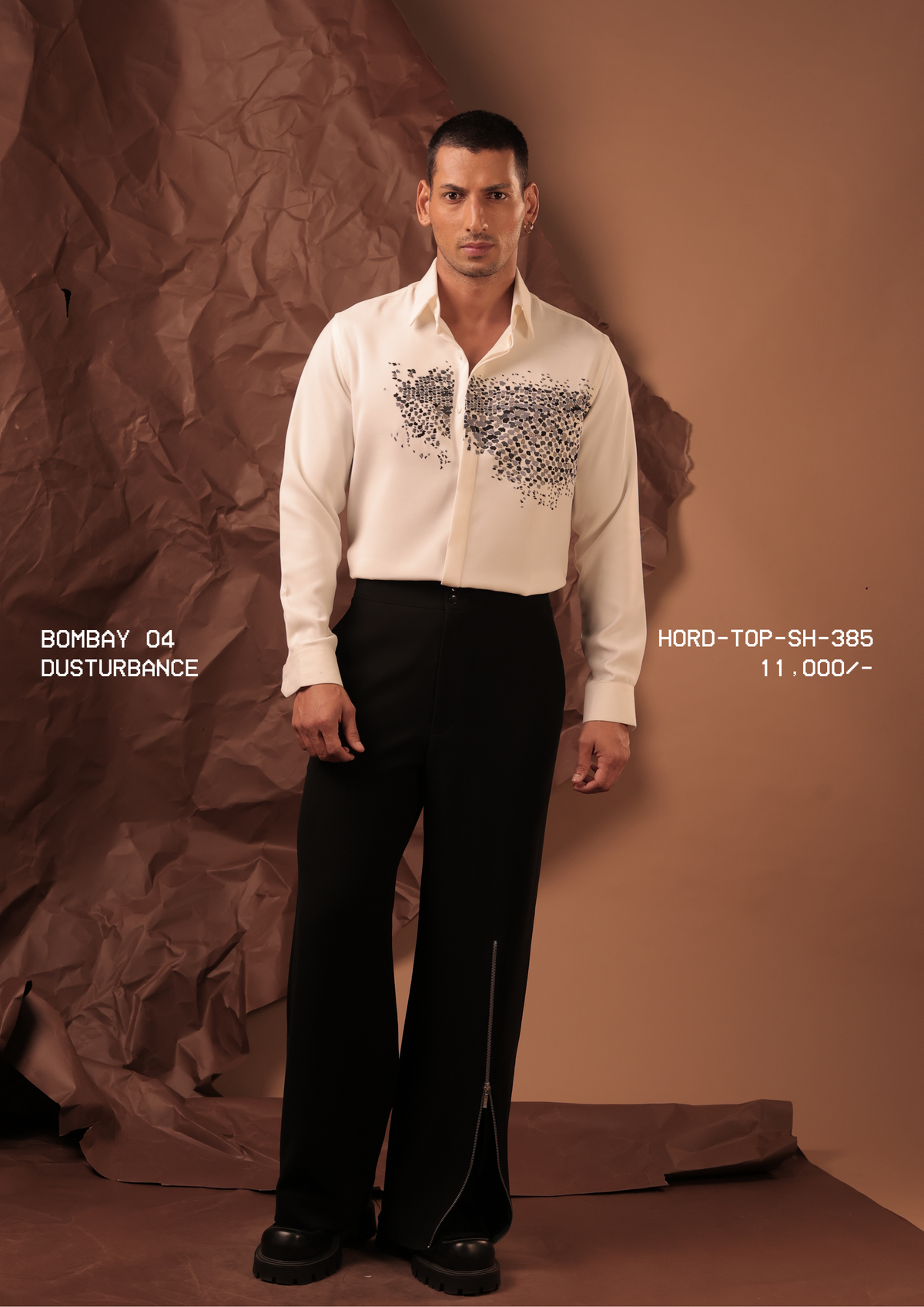 HORD Dusturbance shirt, SKU HORD-TOP-SH-385, price 11,000 rupees