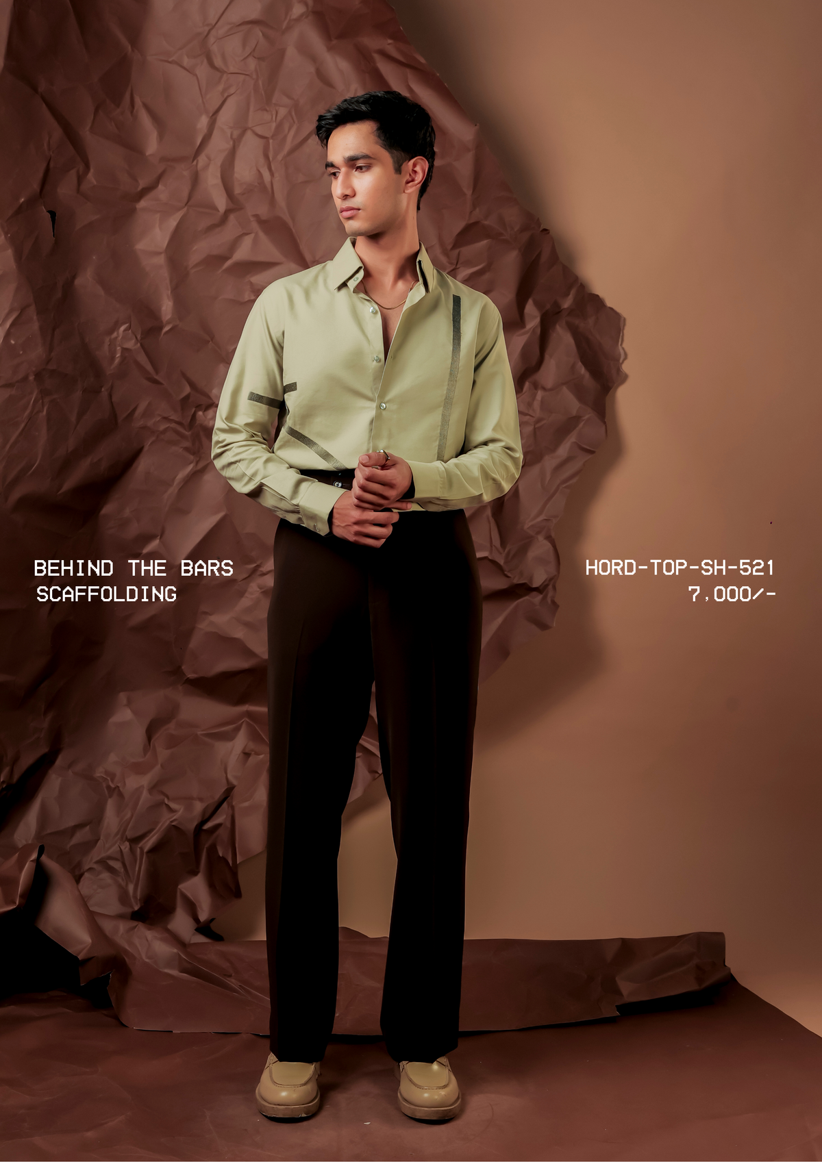 HORD Scaffolding shirt, SKU HORD-TOP-SH-521, price 7,000 rupees