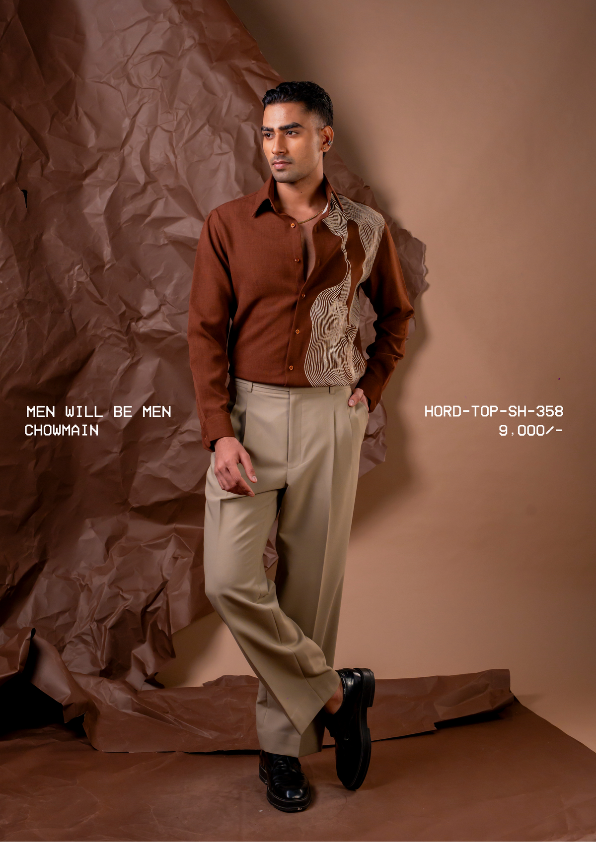 HORD Chowmain shirt, SKU HORD-TOP-SH-358, price 9,000 rupees