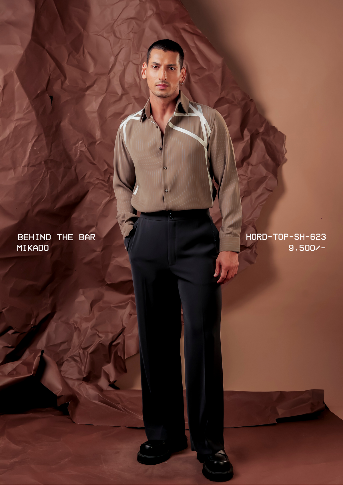 HORD Mikado shirt, SKU HORD-TOP-SH-623, price 9,500 rupees