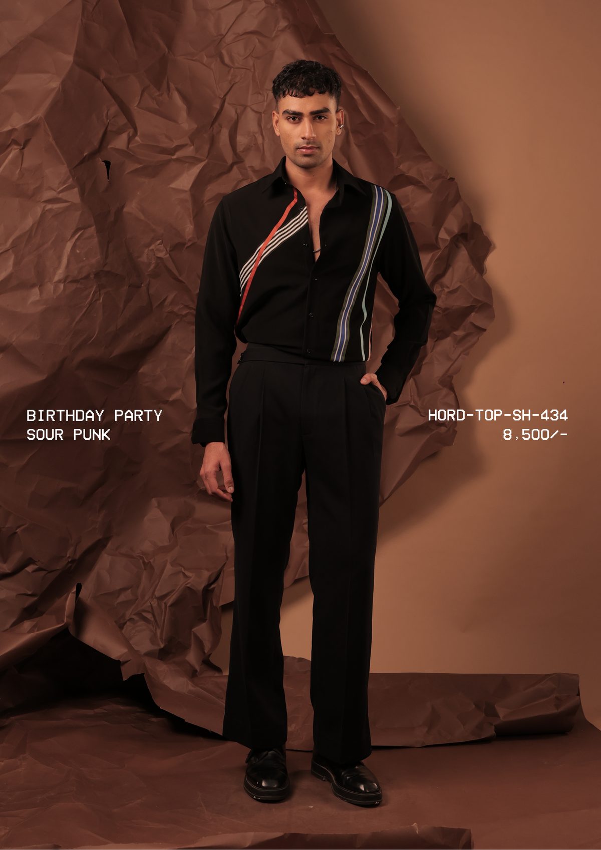 HORD Sour Punk shirt, SKU HORD-TOP-SH-434, price 8,500 rupees