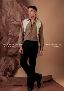 HORD Lace Almighty shirt, SKU HORD-TOP-SH-270, price 9,000 rupees