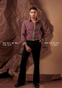 HORD Pink Slip shirt, SKU HORD-TOP-SH-243, price 7,800 rupees