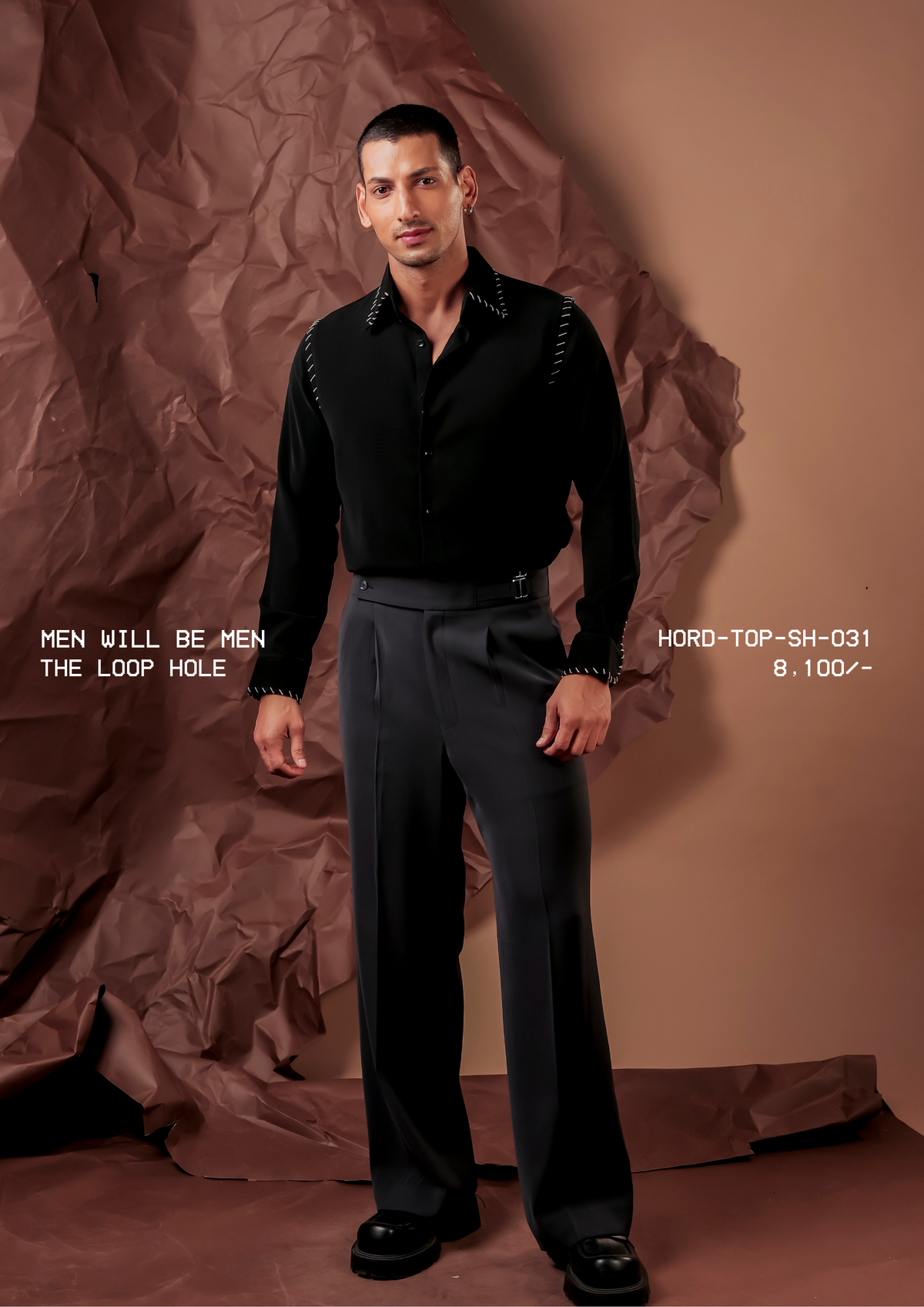 HORD The Loop Hole shirt, SKU HORD-TOP-SH-031, price 8,100 rupees