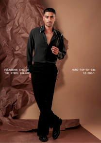 HORD The Steel Collar shirt, SKU HORD-TOP-SH-234, price 12,000 rupees