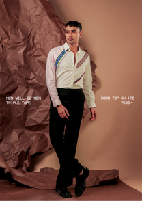 HORD Triple Tape shirt, SKU HORD-TOP-SH-176, price 7,500 rupees