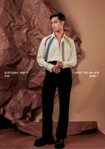 HORD Fox shirt, SKU HORD-TOP-SH-435, price 8,000 rupees