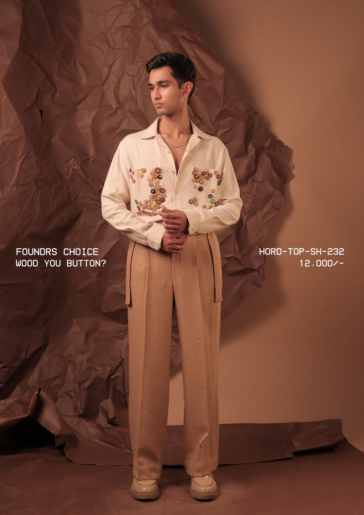 HORD Strategic Nonsense shirt, SKU HORD-TOP-SH-341, price 9,000 rupees