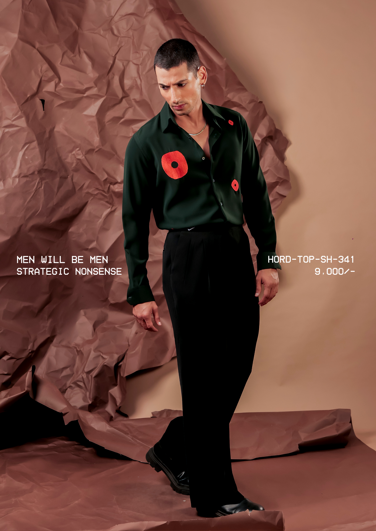 HORD Spaghetti shirt, SKU HORD-TOP-SH-356, price 10,000 rupees