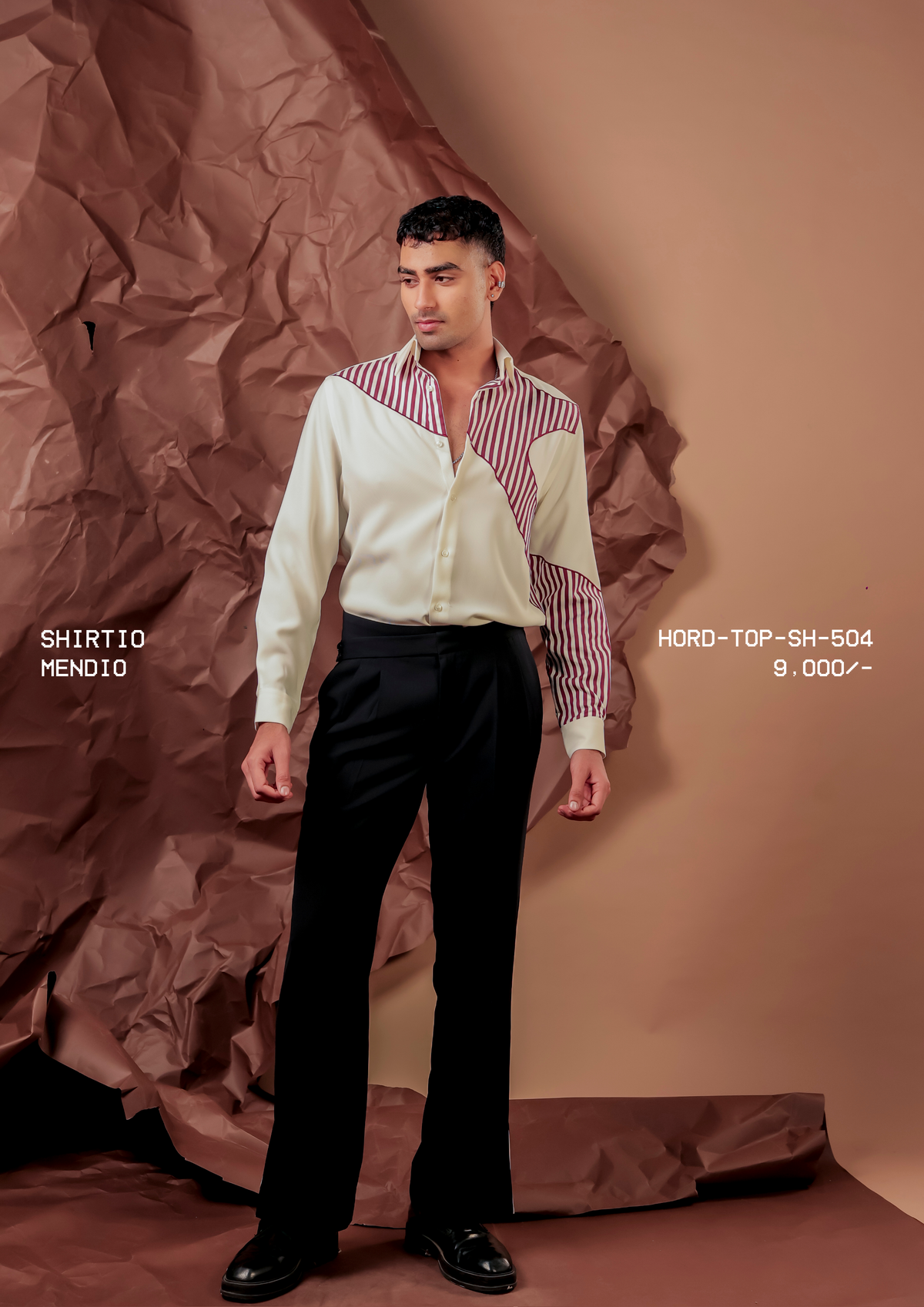 HORD Mendio shirt, SKU HORD-TOP-SH-504, price 9,000 rupees