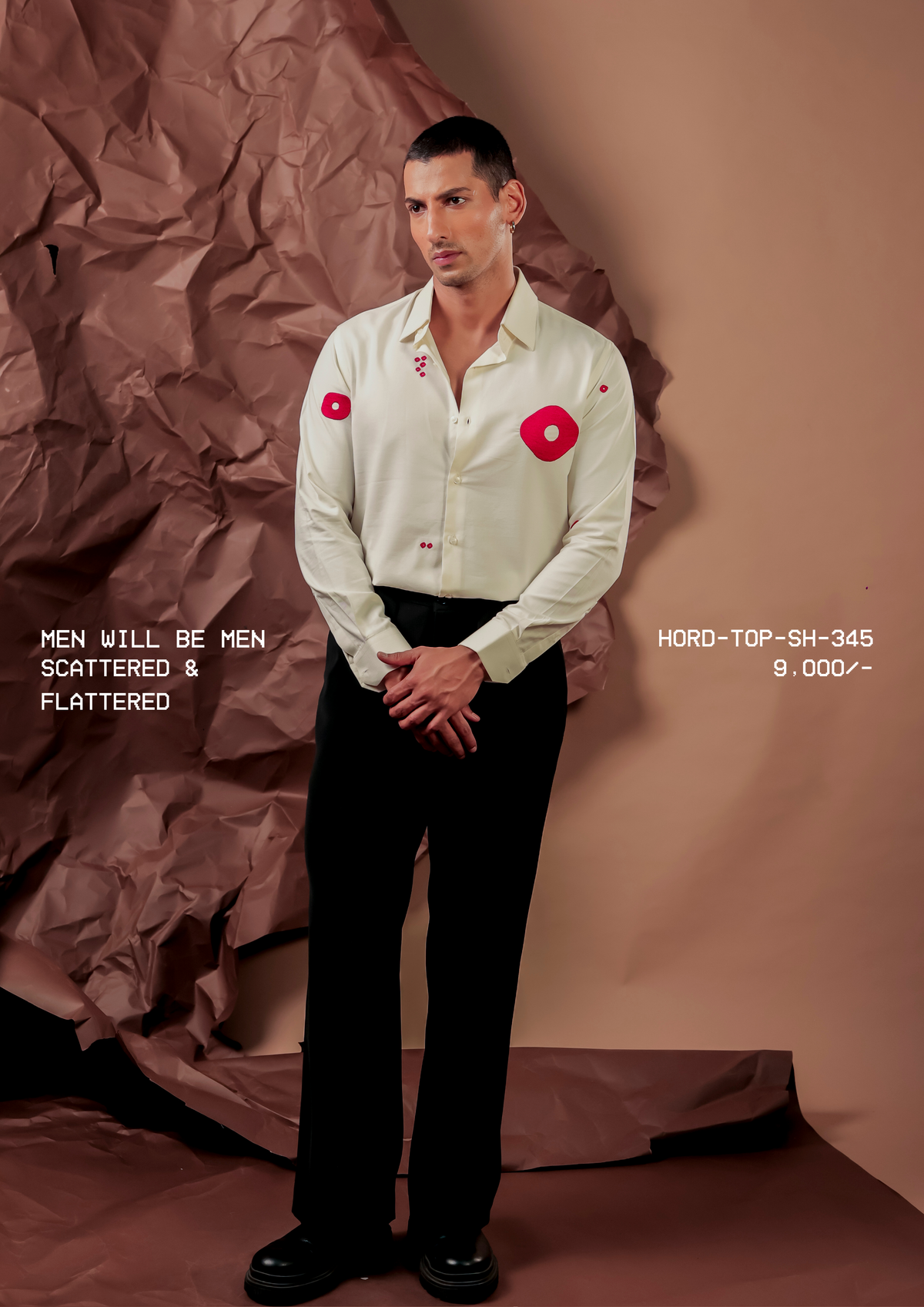 HORD Scattered &amp; Flattered shirt, SKU HORD-TOP-SH-345, price 9,000 rupees