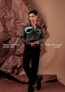HORD Quater Tone shirt, SKU HORD-TOP-SH-397, price 10,000 rupees