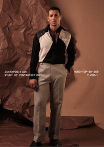 HORD Study Of Contradiction shirt, SKU HORD-TOP-SH-469, price 7,000 rupees