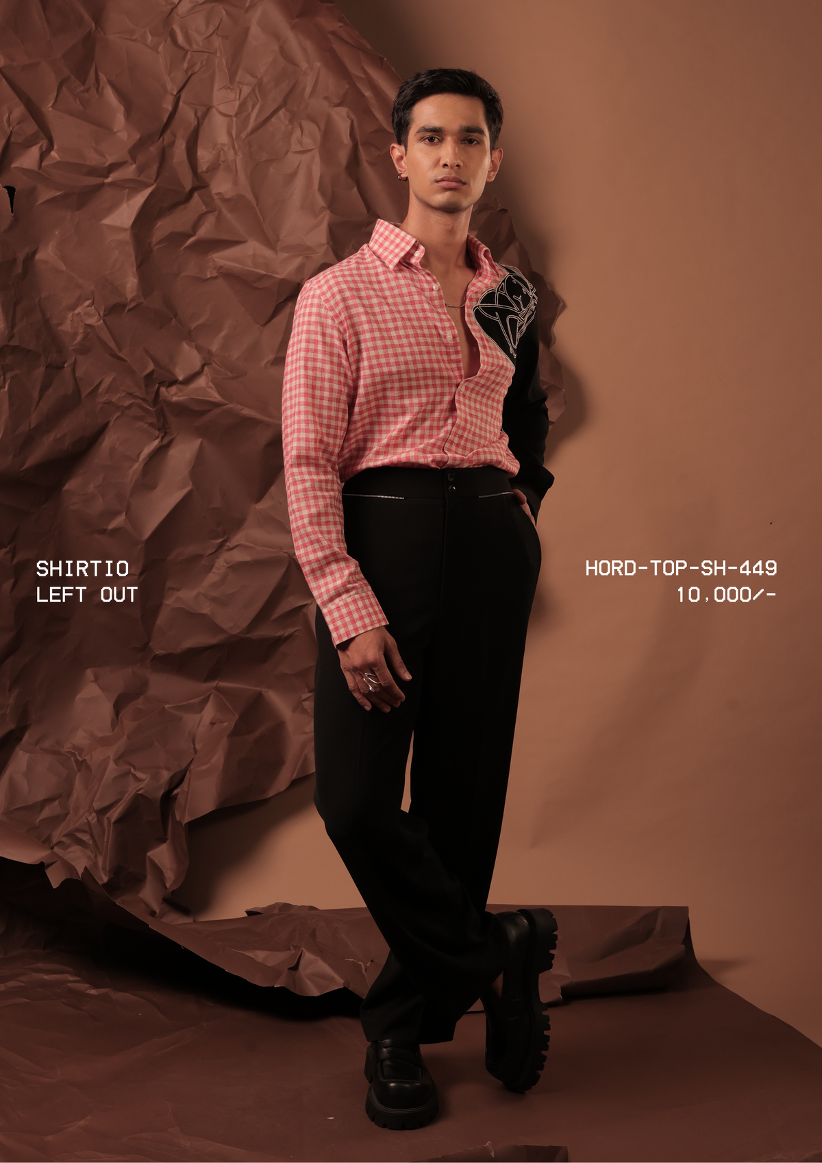 HORD Left Out shirt, SKU HORD-TOP-SH-449, price 10,000 rupees