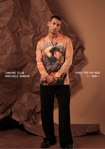 HORD Marigold Boreas shirt, SKU HORD-TOP-SH-604, price 11,000 rupees