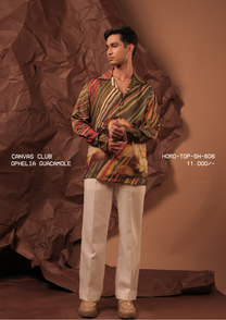 HORD Ophelia Guacamole shirt, SKU HORD-TOP-SH-606, price 11,000 rupees